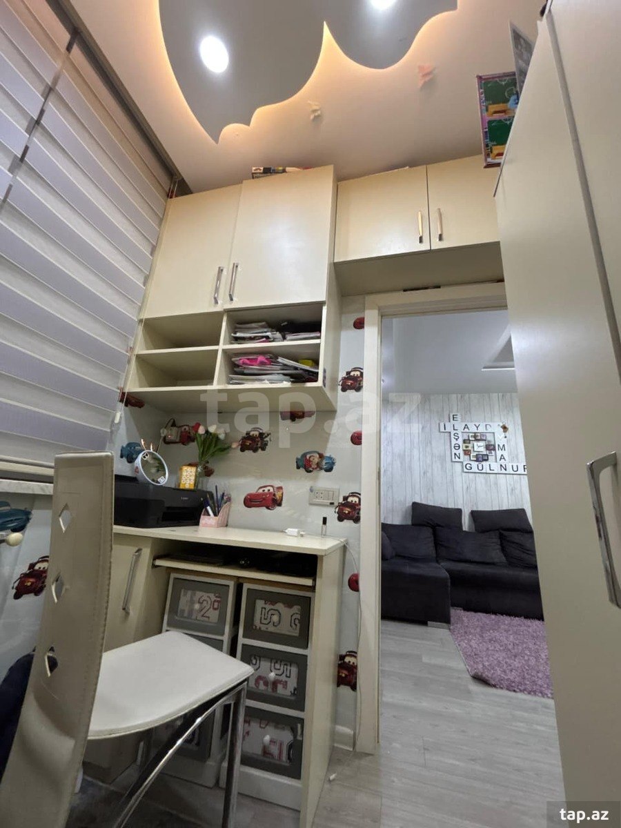 3-otaqlı mənzil, Memar Əcəmi m., 60 m² (6)
