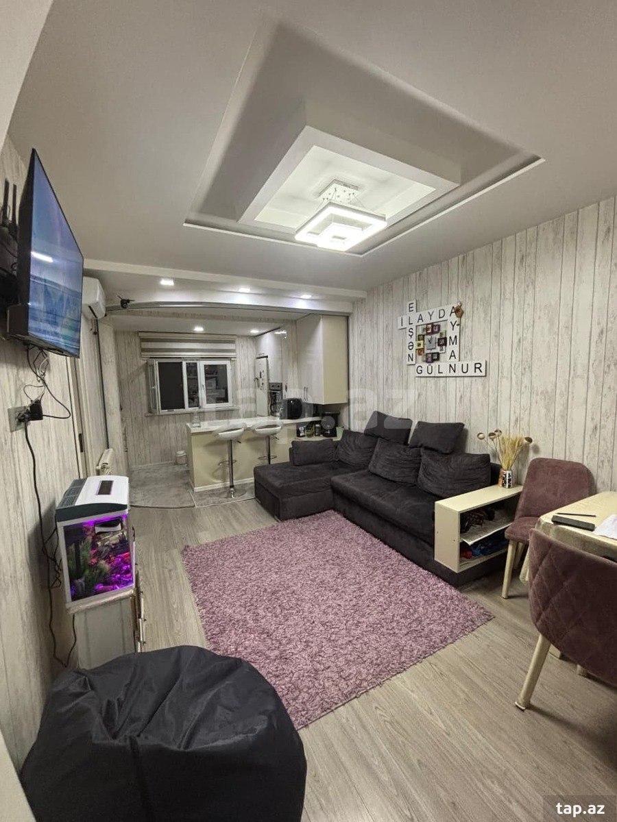 3-otaqlı mənzil, Memar Əcəmi m., 60 m²
