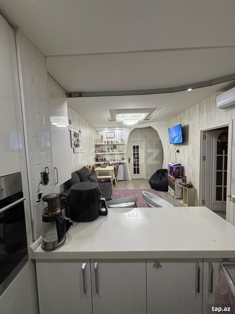 3-otaqlı mənzil, Memar Əcəmi m., 60 m² (7)