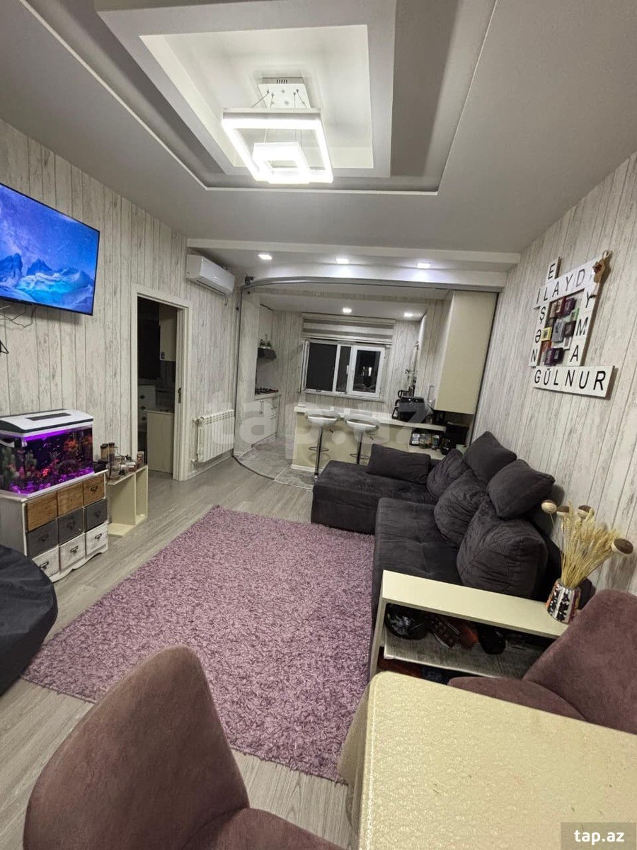 3-otaqlı mənzil, Memar Əcəmi m., 60 m² (2)
