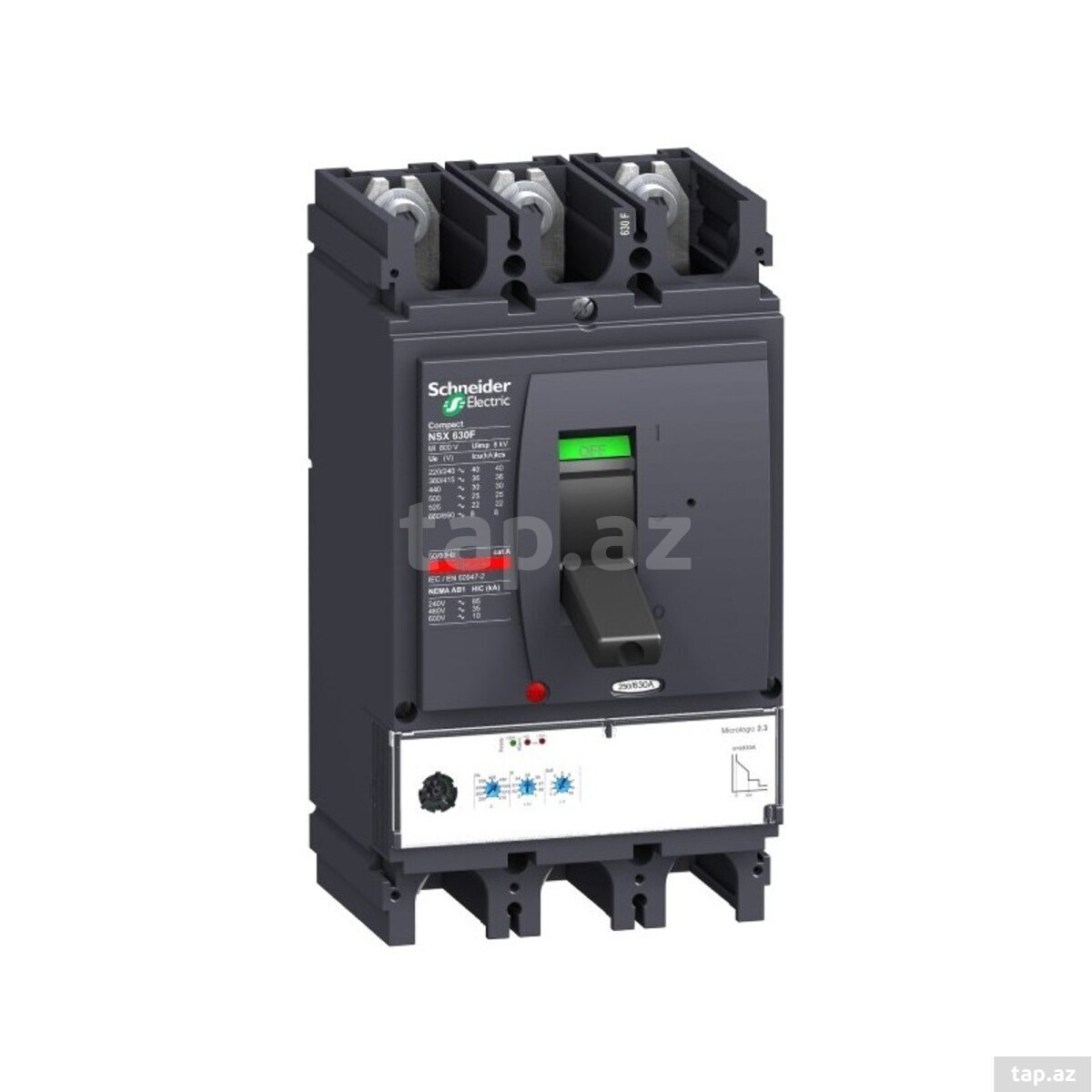 Dövrəkəsici Schneider Electric Compact NSX 630F