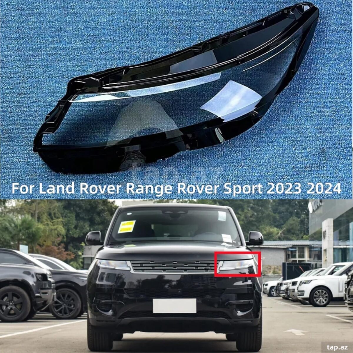 Range rover sport 2024 fara şüşəsi