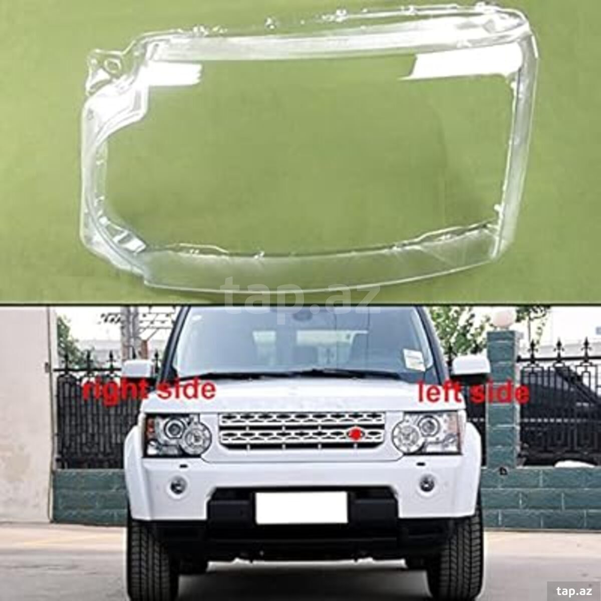 Land rover discovery lr4 2012 fara şüşəsi
