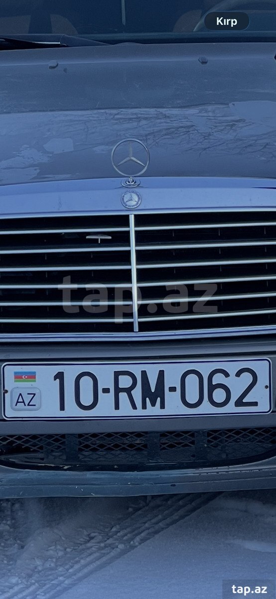 Avtomobil qeydiyyat nişanı - 10-RM-062