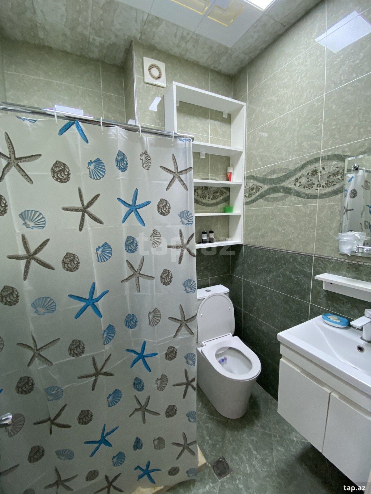 2-otaqlı yeni tikili kirayə verilir, Qaraçuxur qəs., 50 m² (7)