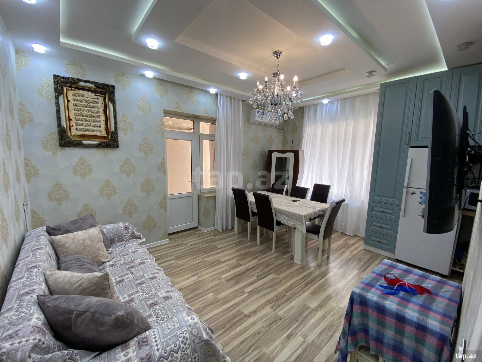 2-otaqlı yeni tikili kirayə verilir, Qaraçuxur qəs., 50 m² (3)