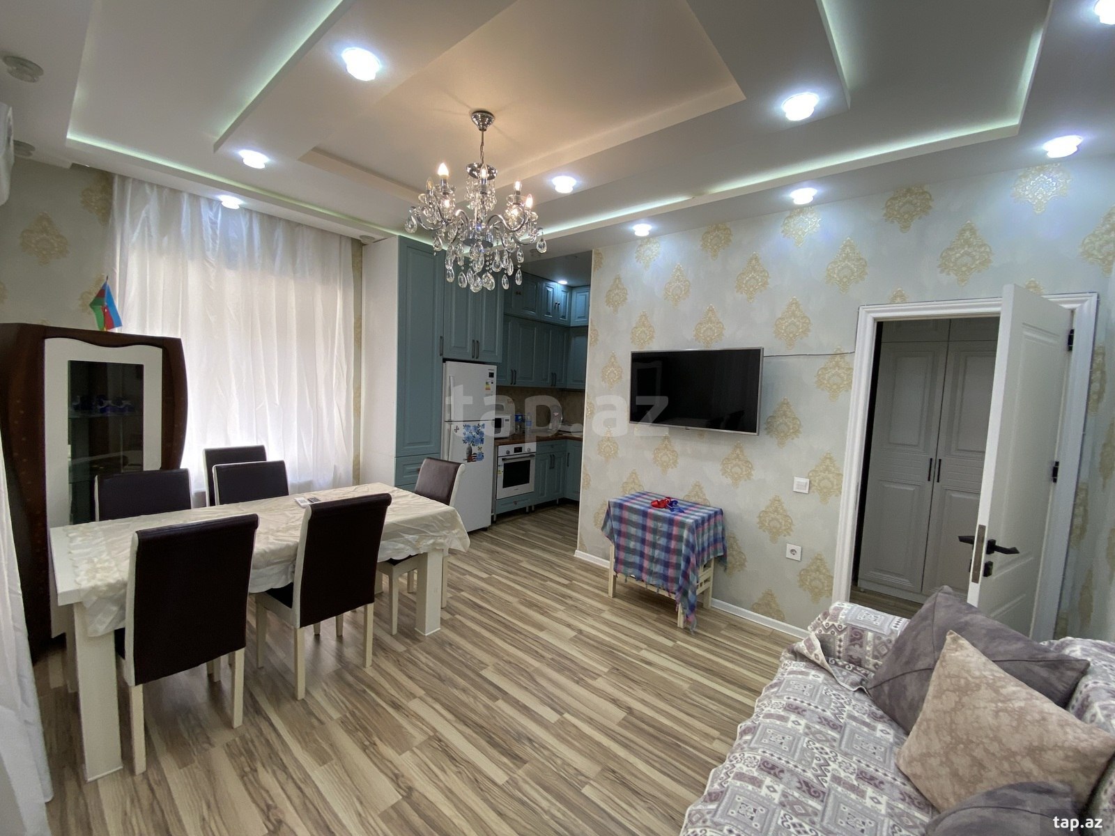 2-otaqlı yeni tikili kirayə verilir, Qaraçuxur qəs., 50 m²