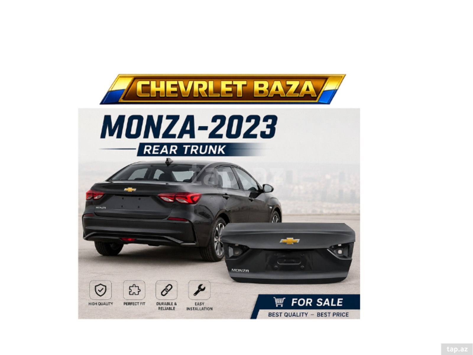 Chevrolet Monza 2023 arxa baqaji