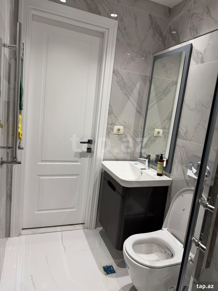 3-otaqlı yeni tikili kirayə verilir, İnşaatçılar m., 83 m² (20)