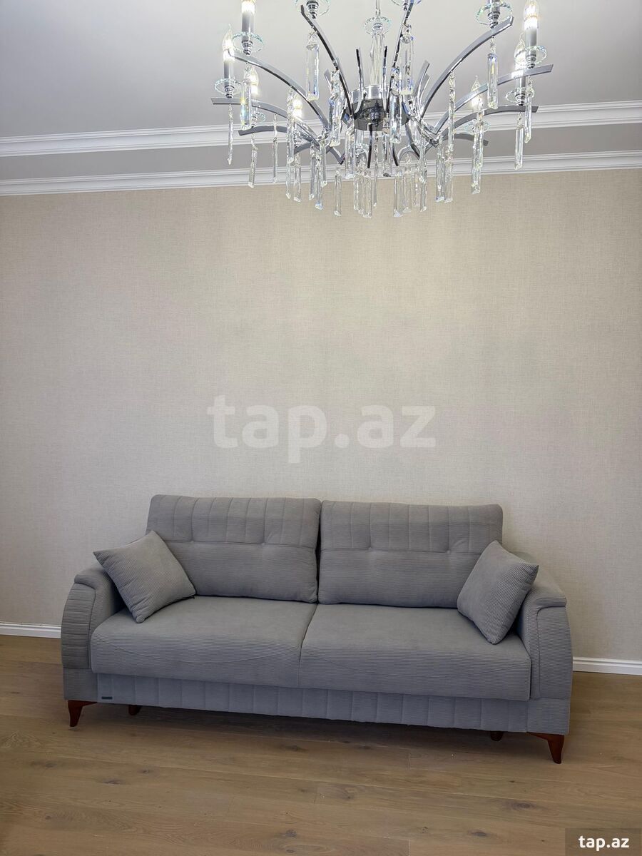 3-otaqlı yeni tikili kirayə verilir, İnşaatçılar m., 83 m² (7)
