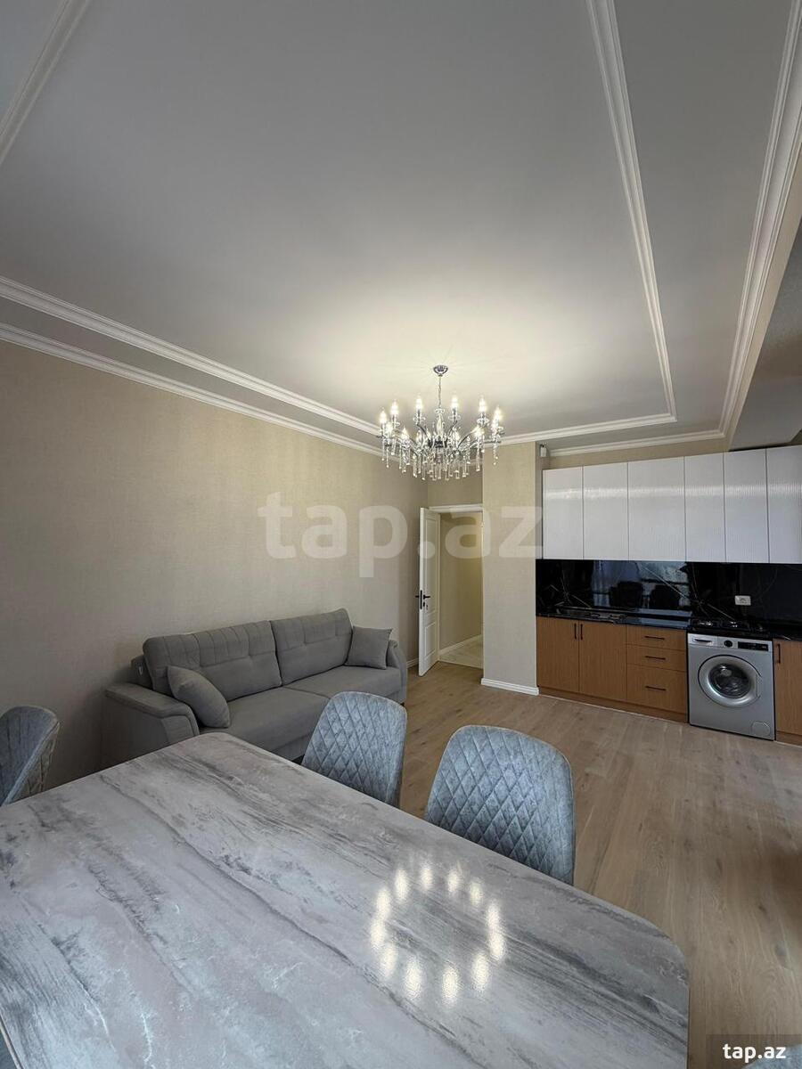 3-otaqlı yeni tikili kirayə verilir, İnşaatçılar m., 83 m² (6)