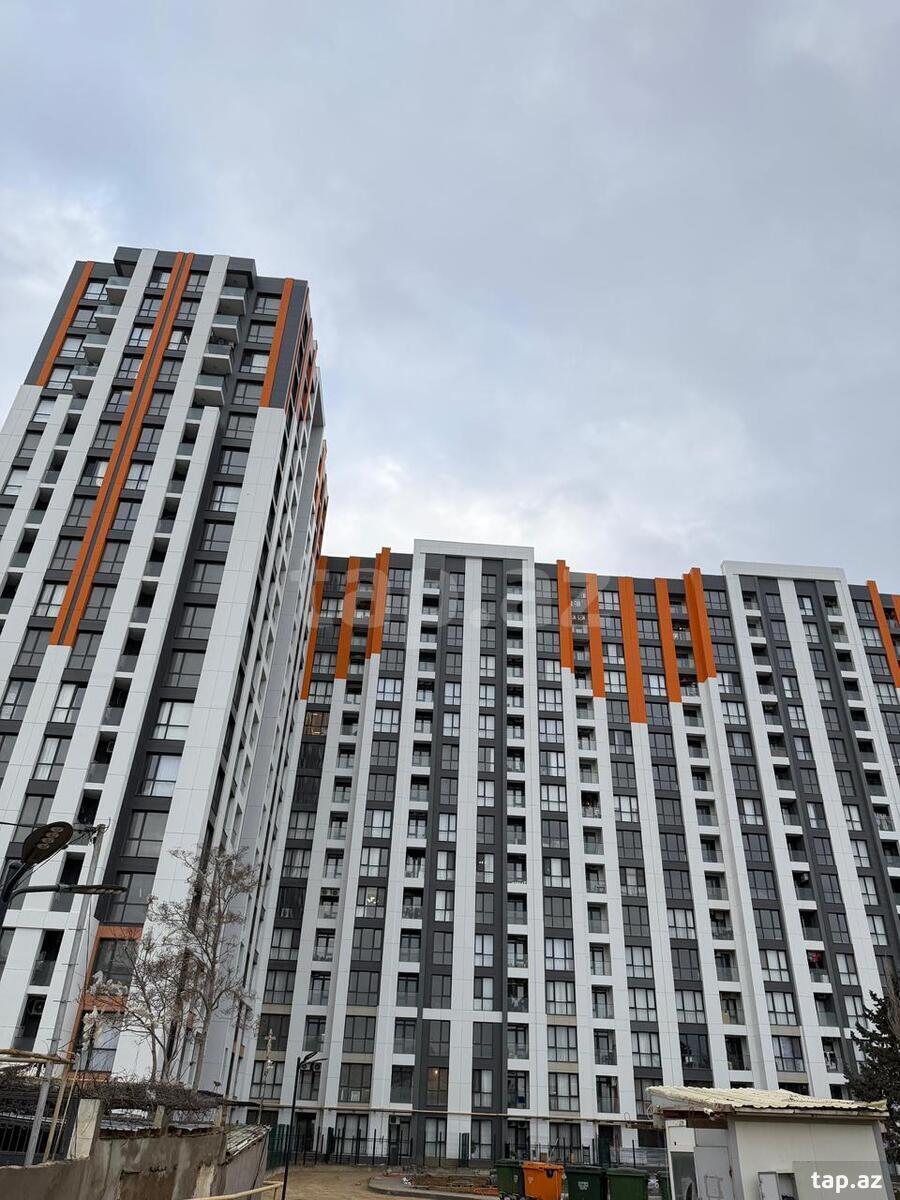3-otaqlı yeni tikili kirayə verilir, İnşaatçılar m., 83 m² (24)