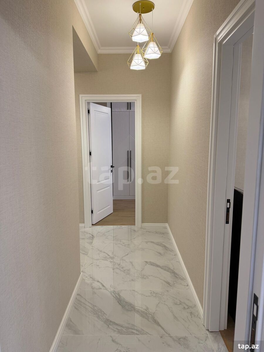 3-otaqlı yeni tikili kirayə verilir, İnşaatçılar m., 83 m² (17)