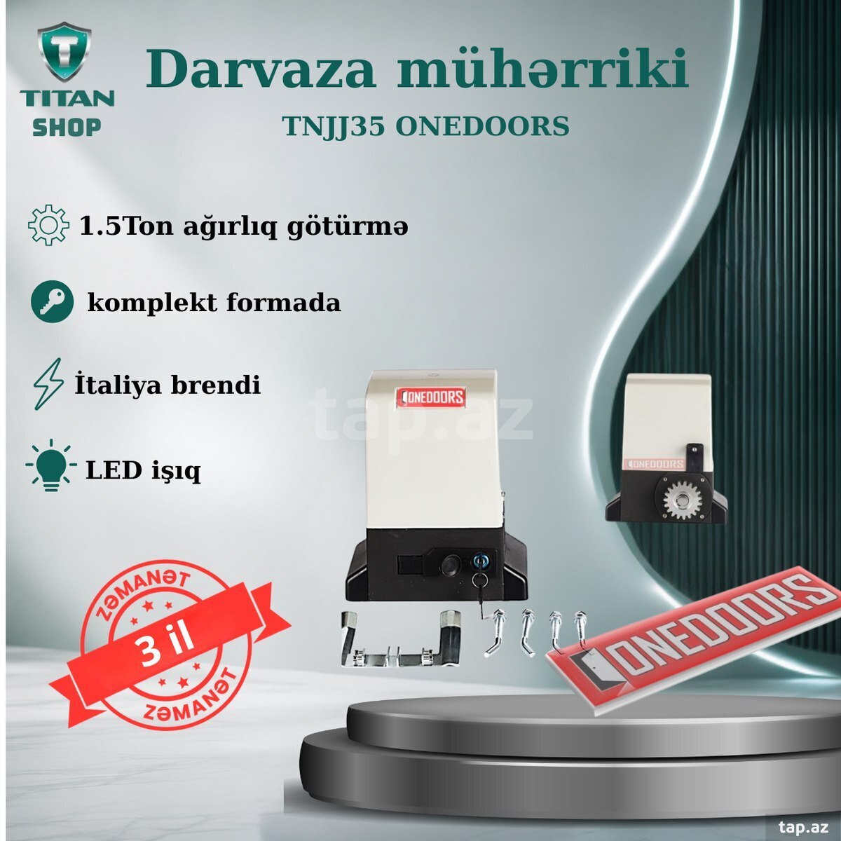 Yana sürgülü qapı mühərrikləri