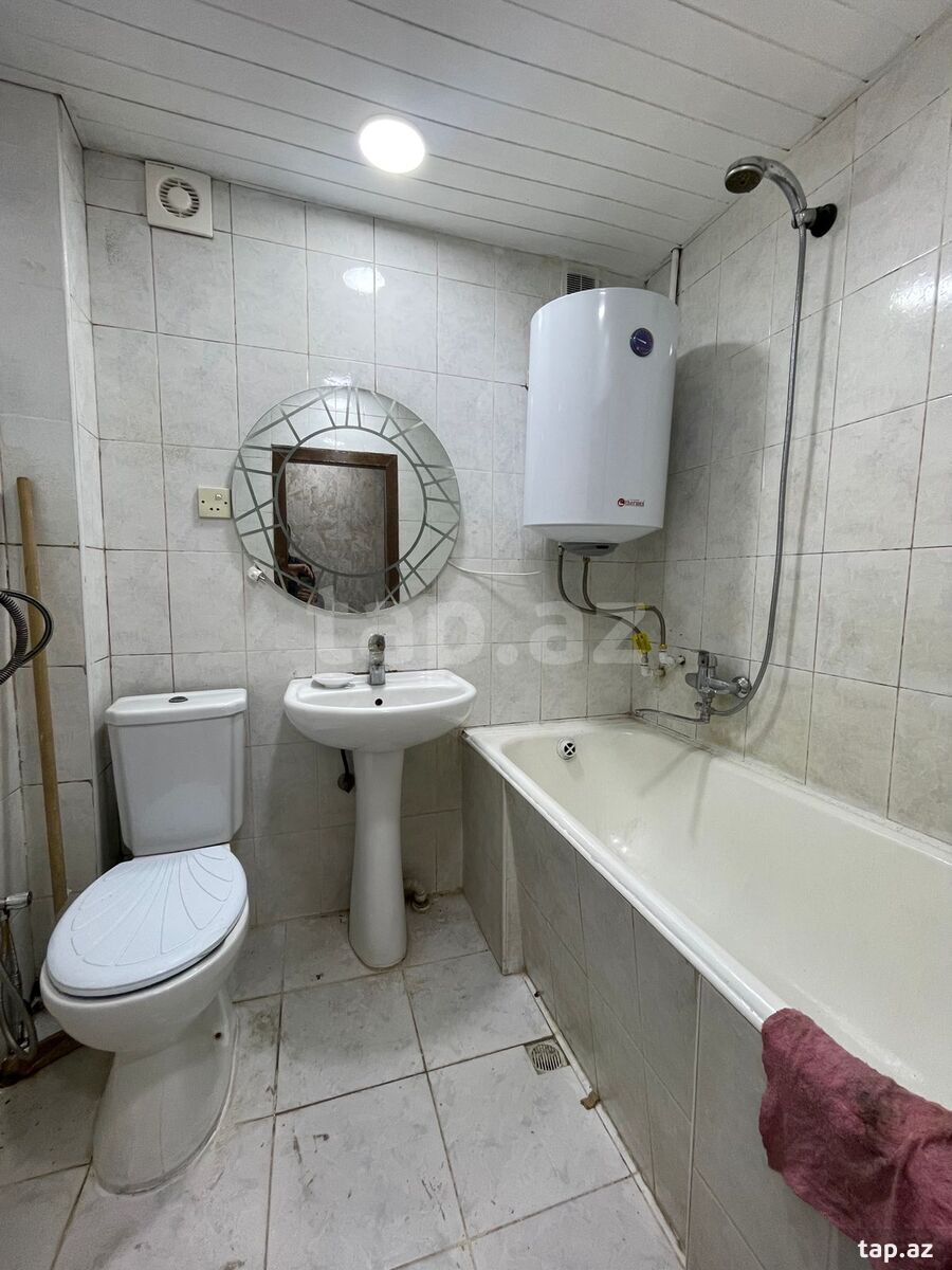 2-otaqlı mənzil kirayə verilir, Neftçilər m., 60 m² (7)