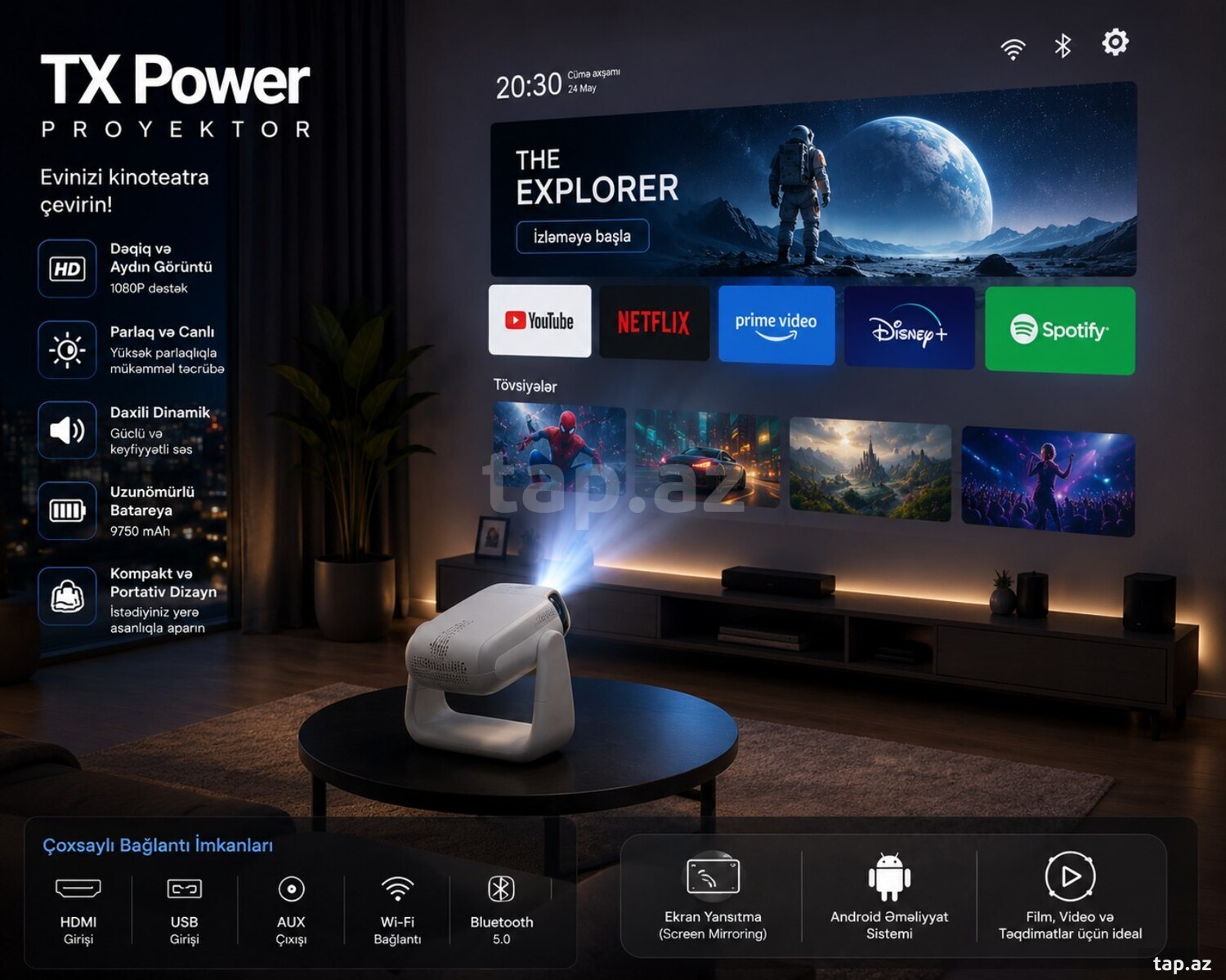 Proyektor Tx Power Smart (3)