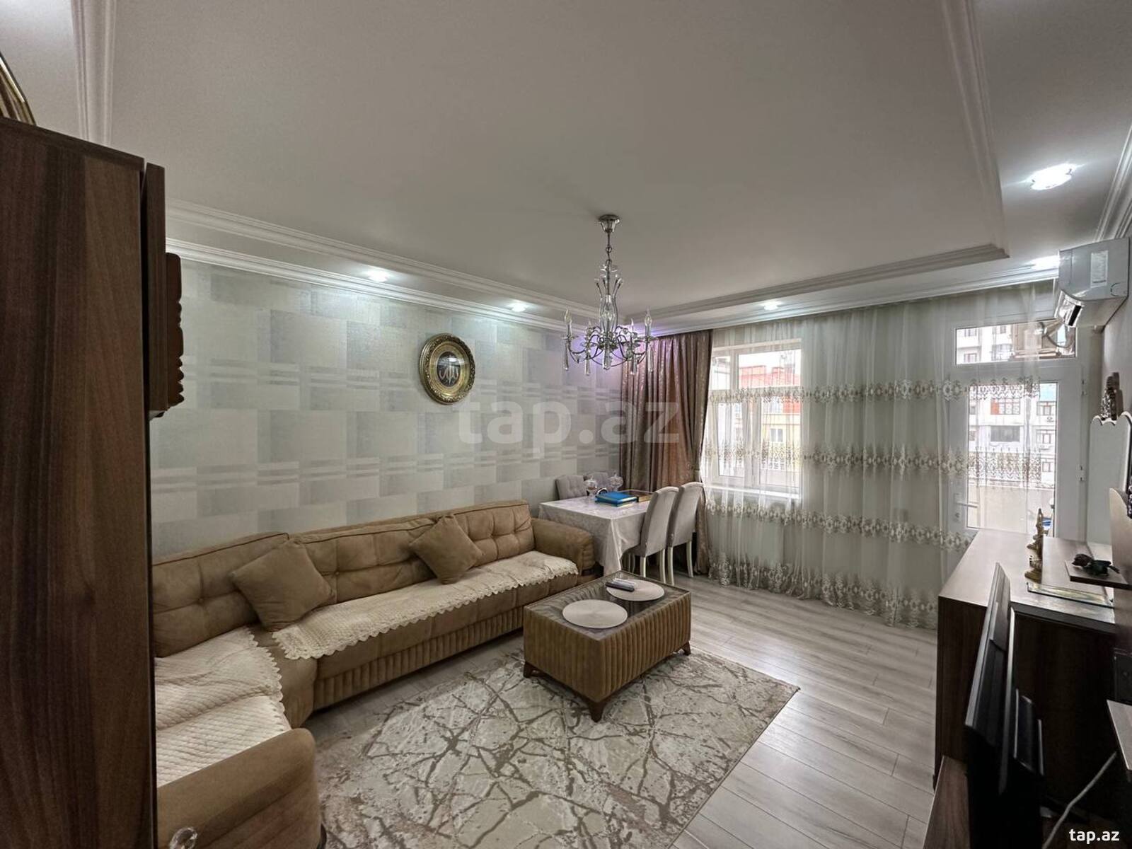 4-otaqlı mənzil, Neftçilər m., 110 m²