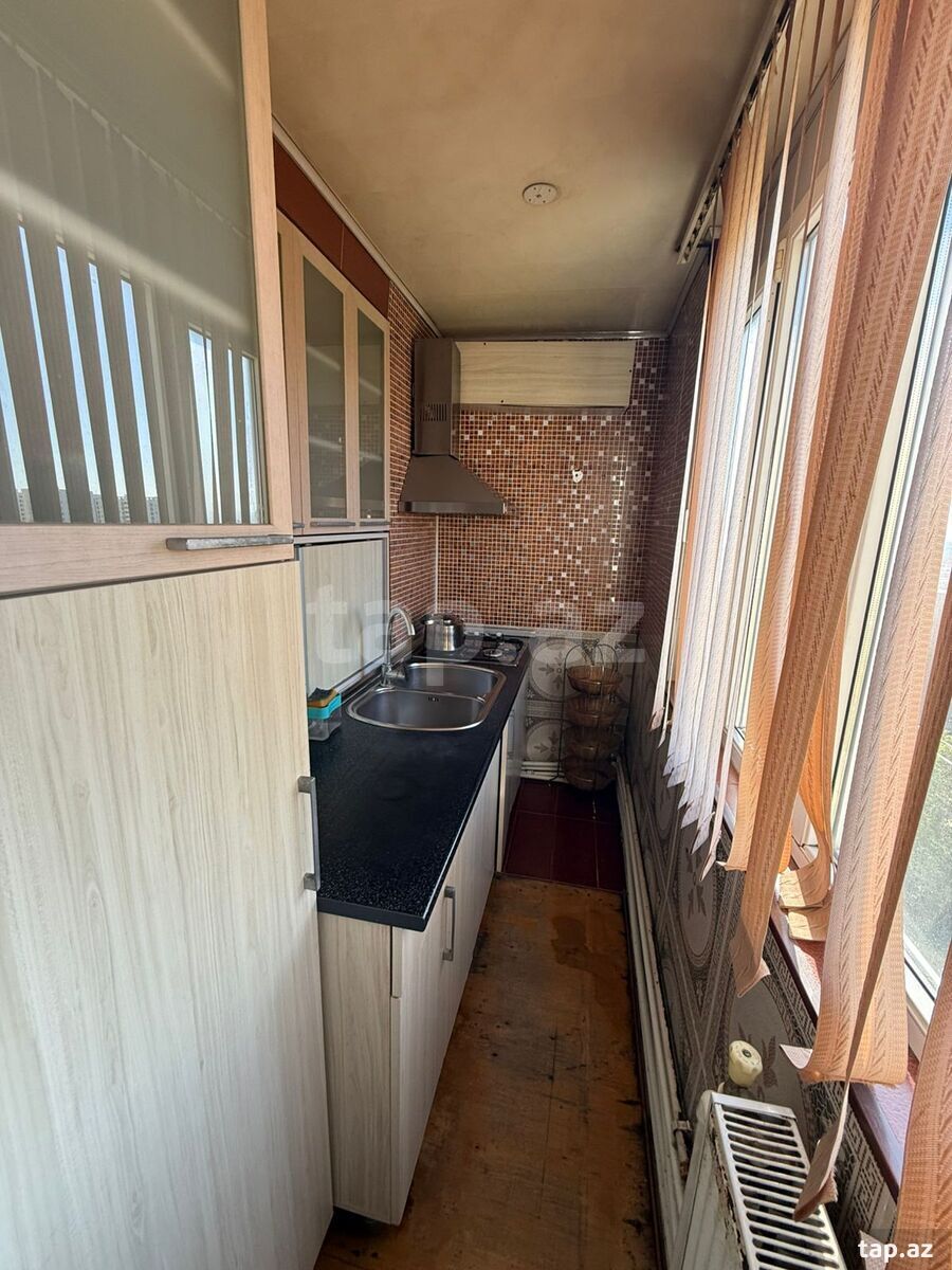 3-otaqlı mənzil kirayə verilir, Həzi Aslanov m., 60 m² (9)