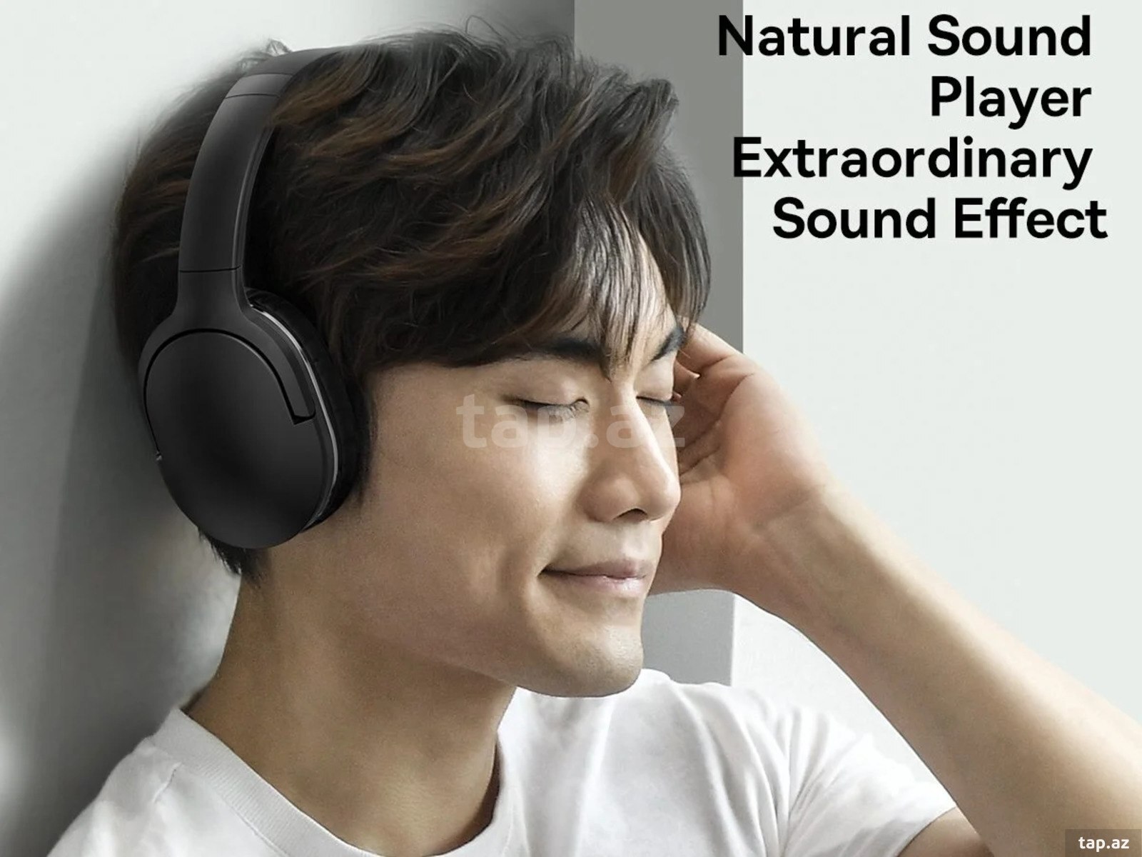 Baseus Encok Wireless Headphone D02 Pro Black | Bluetooth Headphone (4)