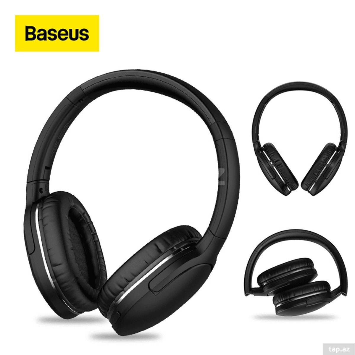 Baseus Encok Wireless Headphone D02 Pro Black | Bluetooth Headphone (2)