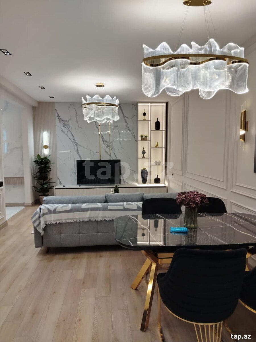 3-otaqlı yeni tikili kirayə verilir, Tbilisi pr., 100 m² (7)