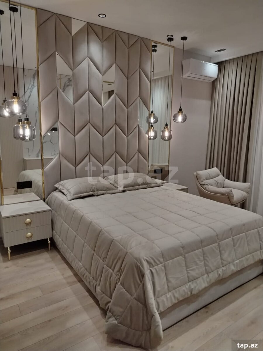 3-otaqlı yeni tikili kirayə verilir, Tbilisi pr., 100 m² (9)
