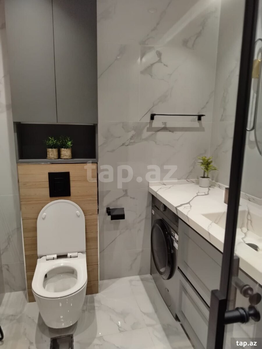 3-otaqlı yeni tikili kirayə verilir, Tbilisi pr., 100 m² (12)