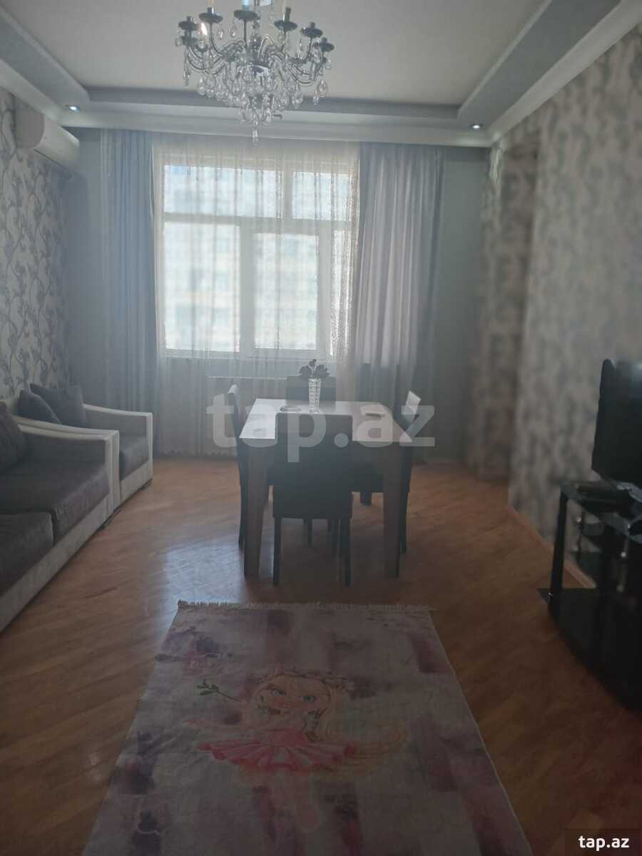 3-otaqlı yeni tikili kirayə verilir, M.Əcəmi m., 85 m²