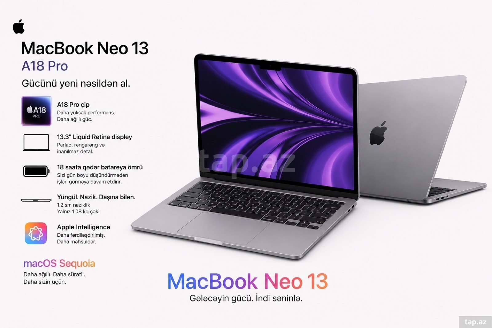Apple MacBook Neo 13 (A18 Pro)