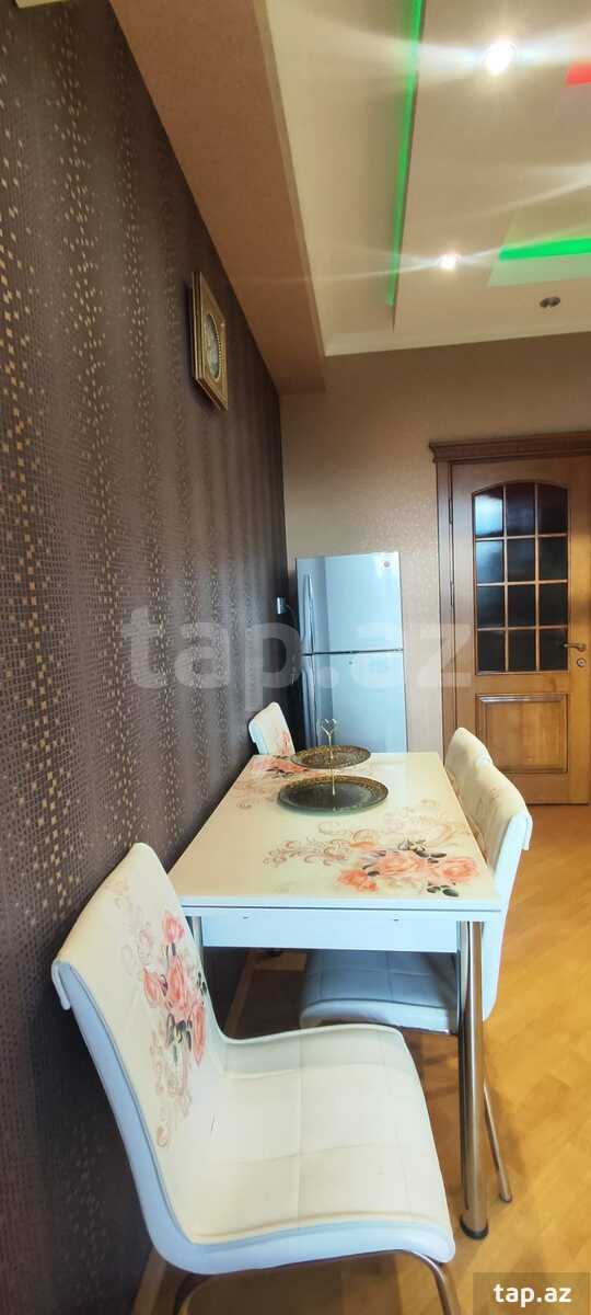 2-otaqlı yeni tikili kirayə verilir, Gənclik m., 100 m² (6)