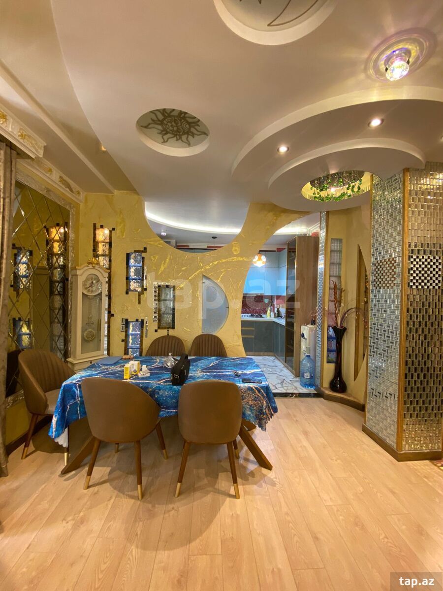 3-otaqlı yeni tikili, Həsən Əliyev küç., 140 m²