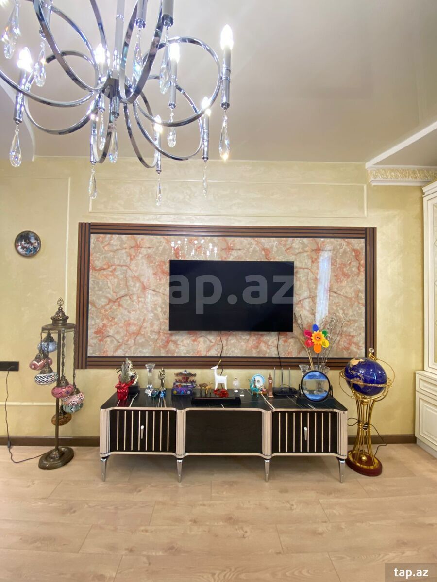 3-otaqlı yeni tikili, Həsən Əliyev küç., 140 m²