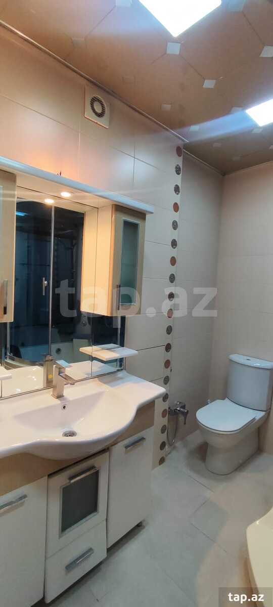 2-otaqlı yeni tikili kirayə verilir, Gənclik m., 100 m² (13)