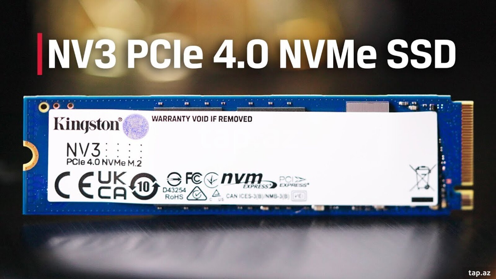 SSD "Kingston Nv3 Nvme" 1TB