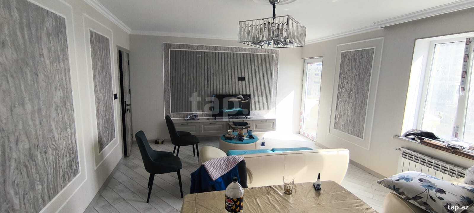 3-otaqlı yeni tikili kirayə verilir, Xətai m., 100 m²