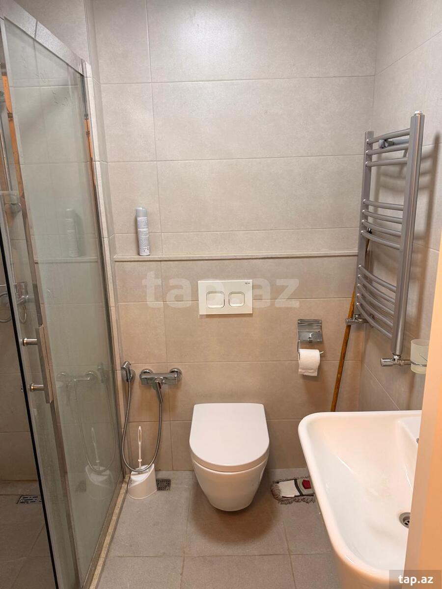 1-otaqlı yeni tikili kirayə verilir, E.Akademiyası m., 30 m² (12)