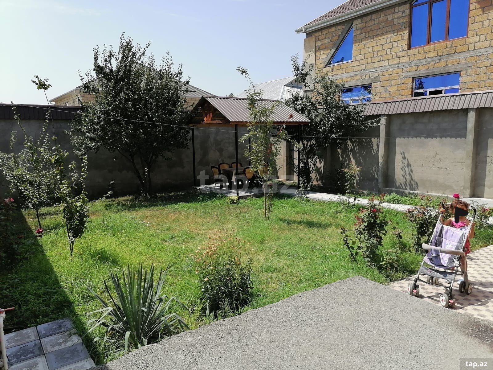Həyət evi kirayə verilir, Qəbələ r. (8)