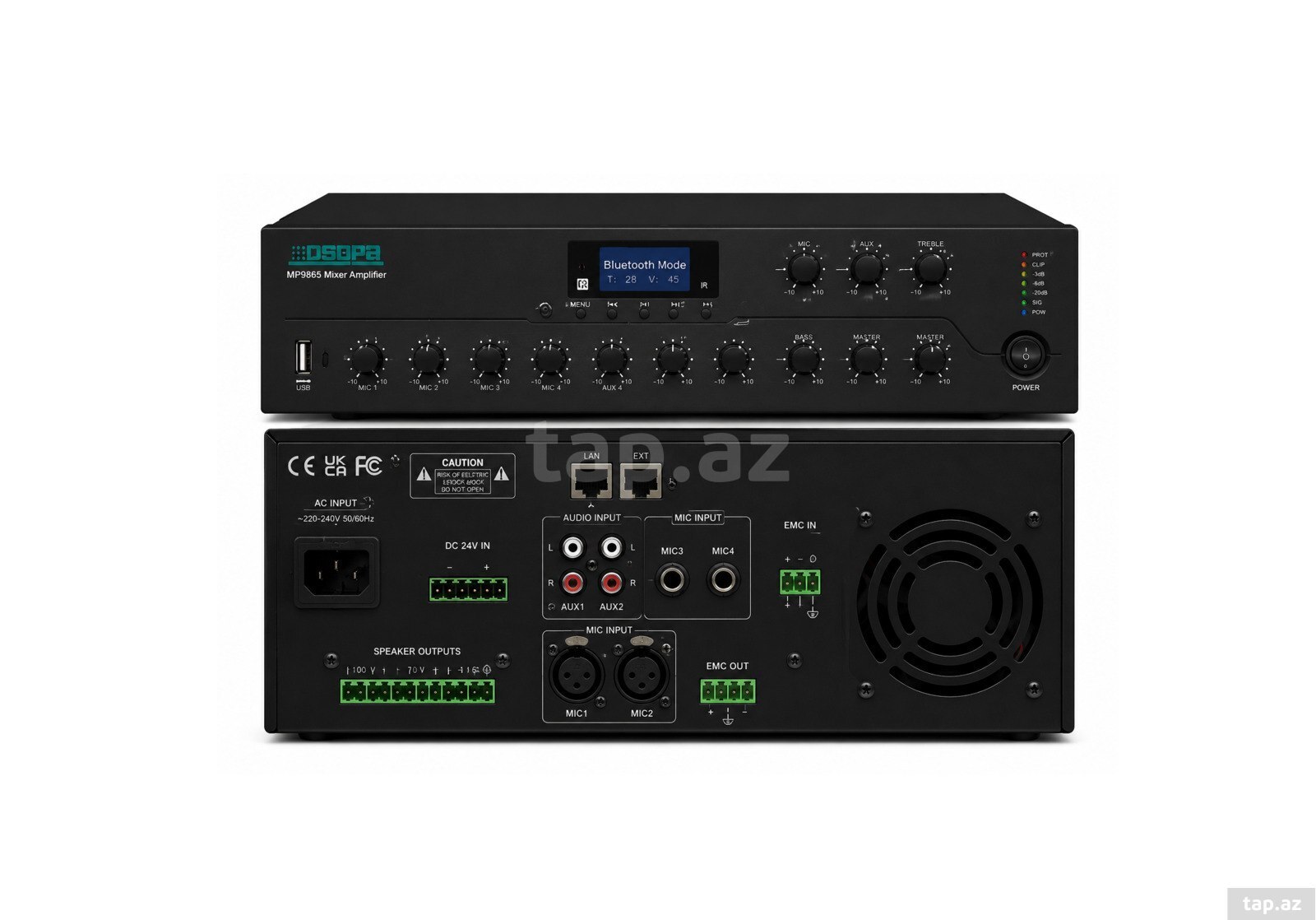 DMA6250U 6 Zonalı Rəqəmsal Mikser 250W — 1