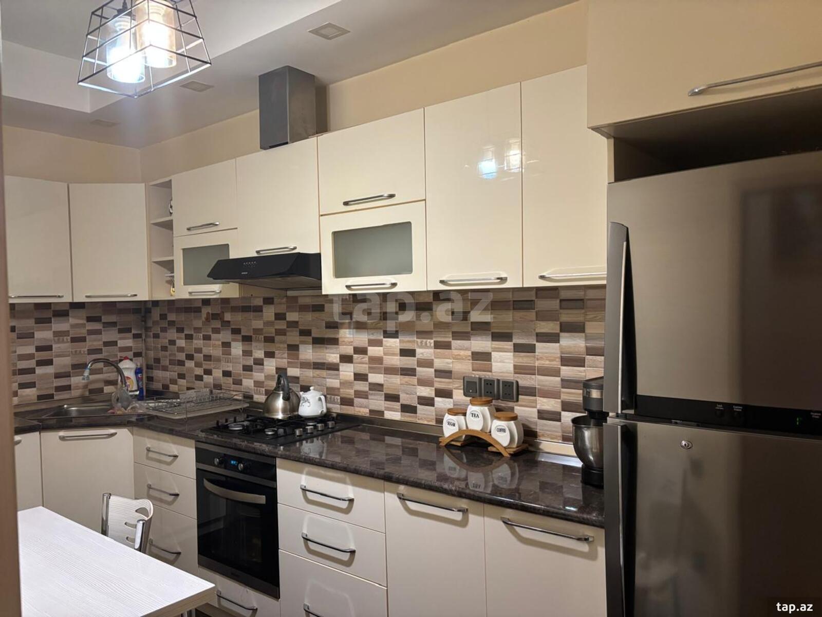 3-otaqlı yeni tikili, Yasamal r., 105 m²
