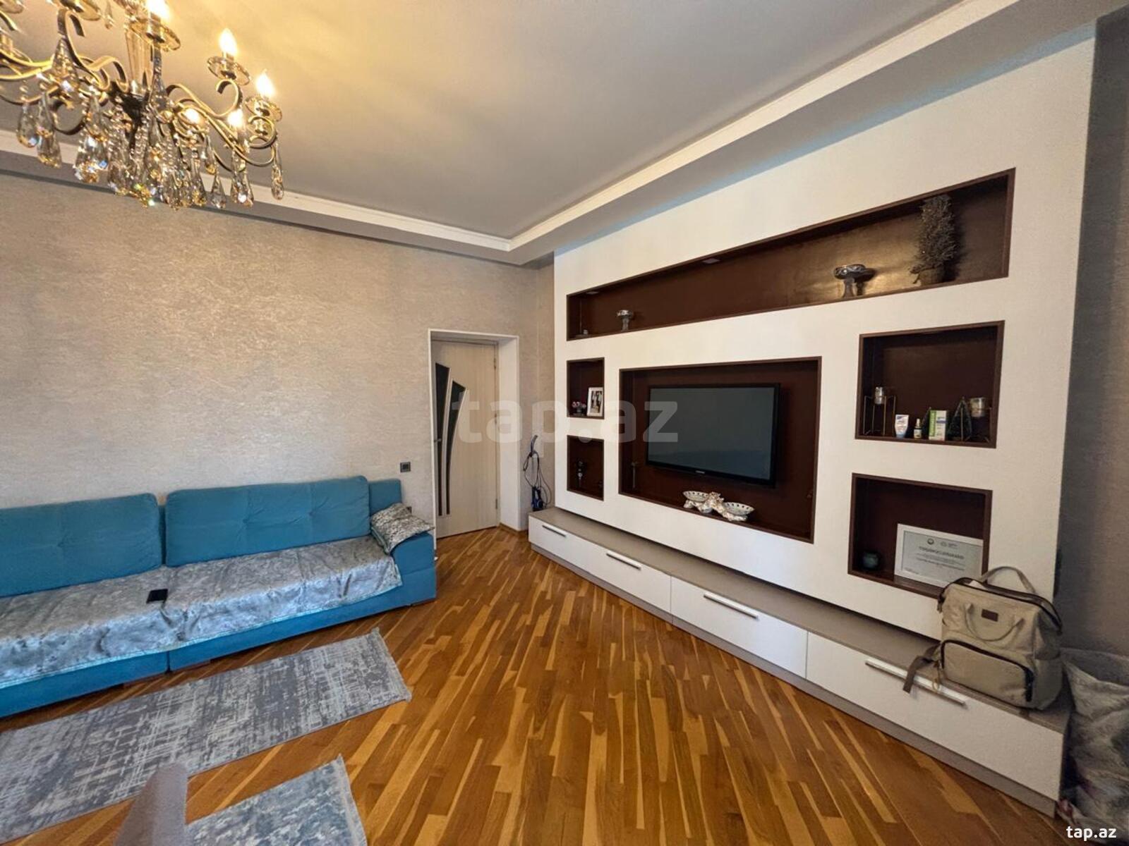 3-otaqlı yeni tikili, Yasamal r., 105 m²