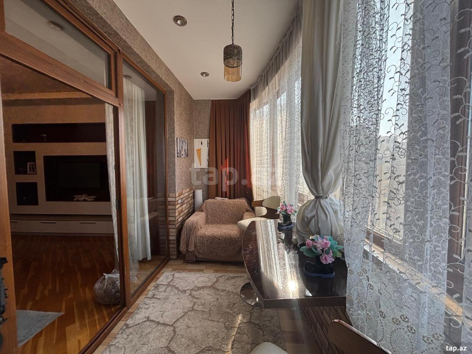 3-otaqlı yeni tikili, Yasamal r., 105 m²