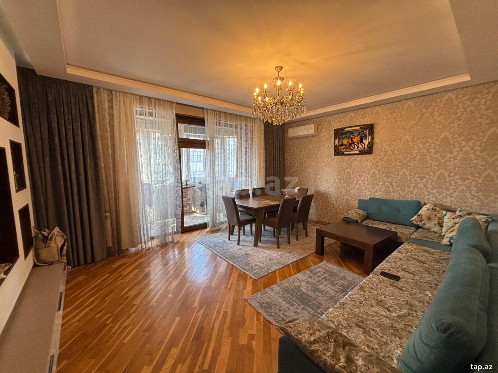 3-otaqlı yeni tikili, Yasamal r., 105 m²