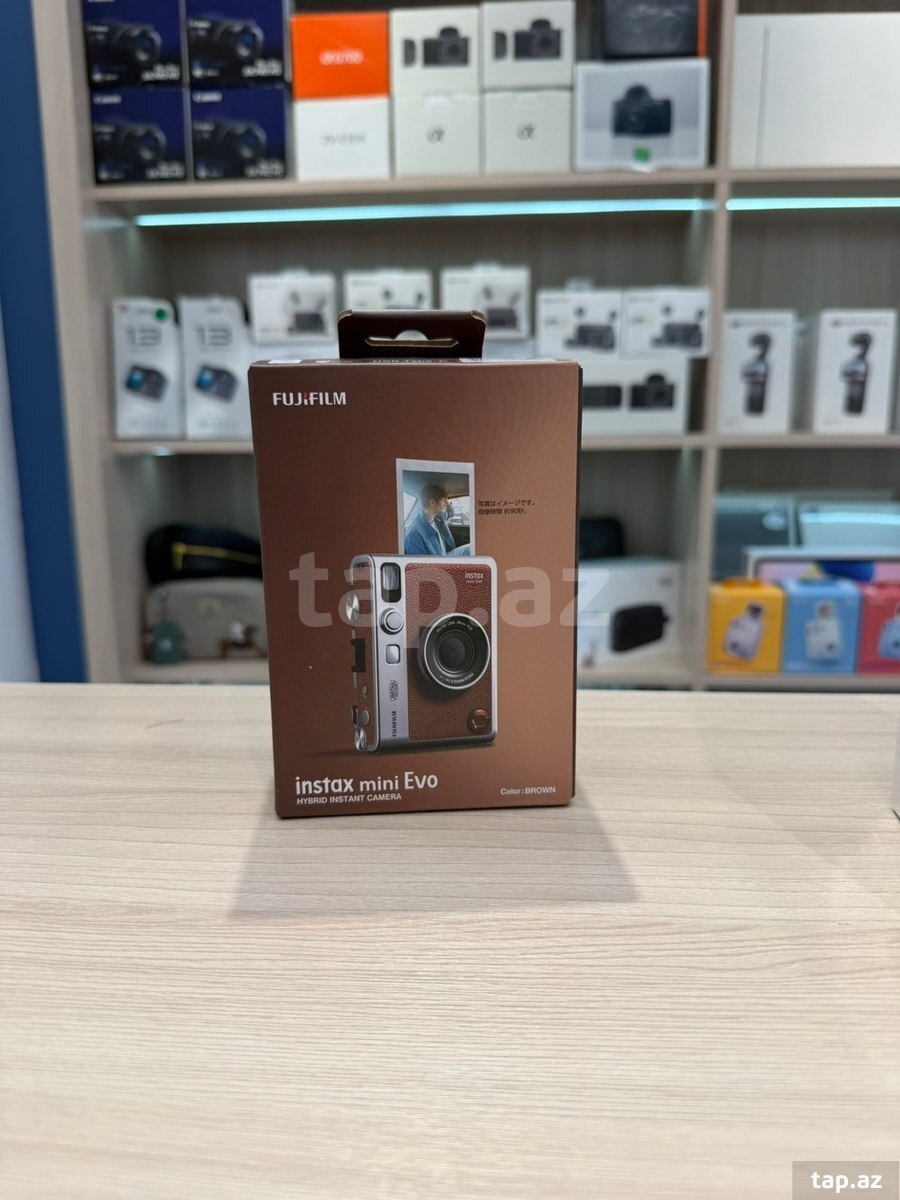 Fotoaparat Fujifilm İnstax mini Evo Brown