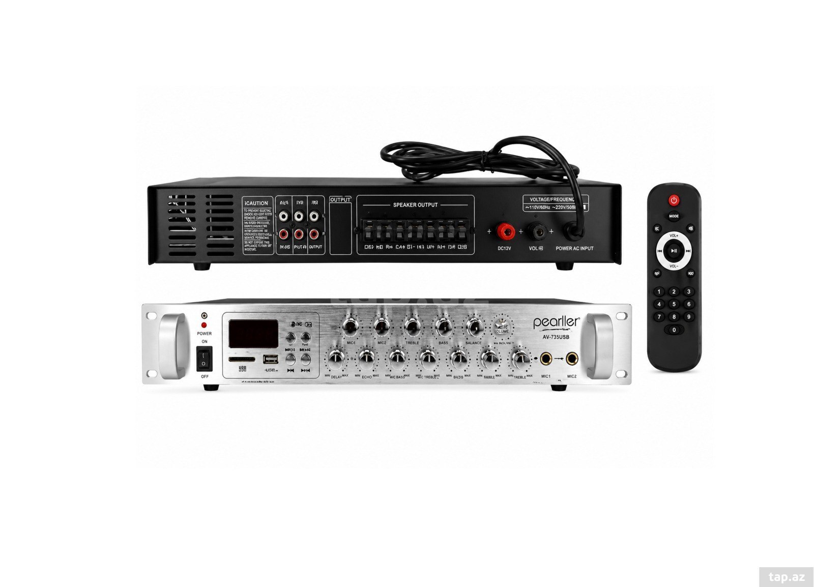 PEARLLER FA1080 Rack PA Amplifier — 1