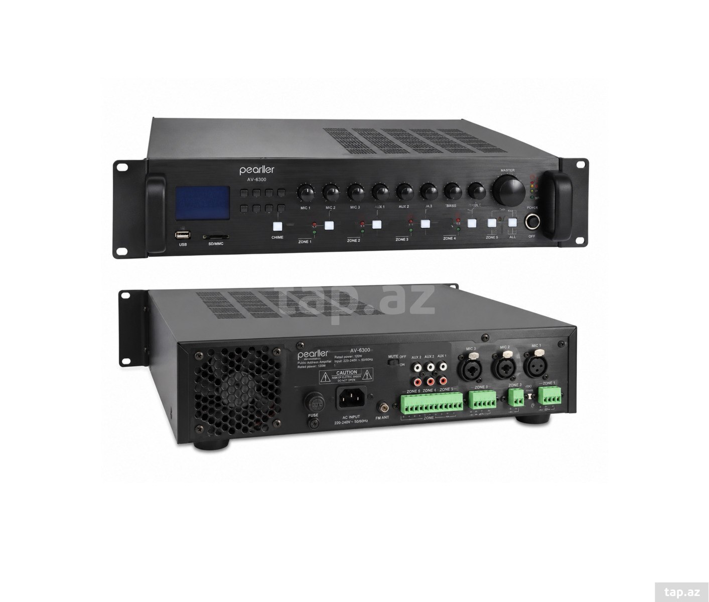 PEARLLER FA2250 Rack PA Amplifier — 1
