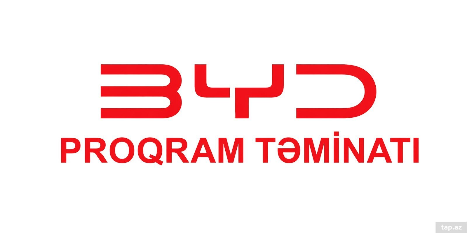 BYD proqram təminatı