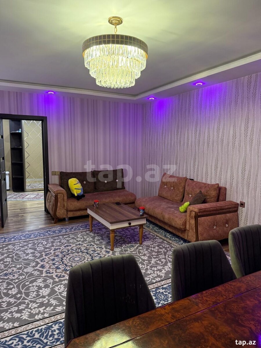 3-otaqlı yeni tikili kirayə verilir, Ənvər Hüseynov küç. 5/7, 135 m² (4)