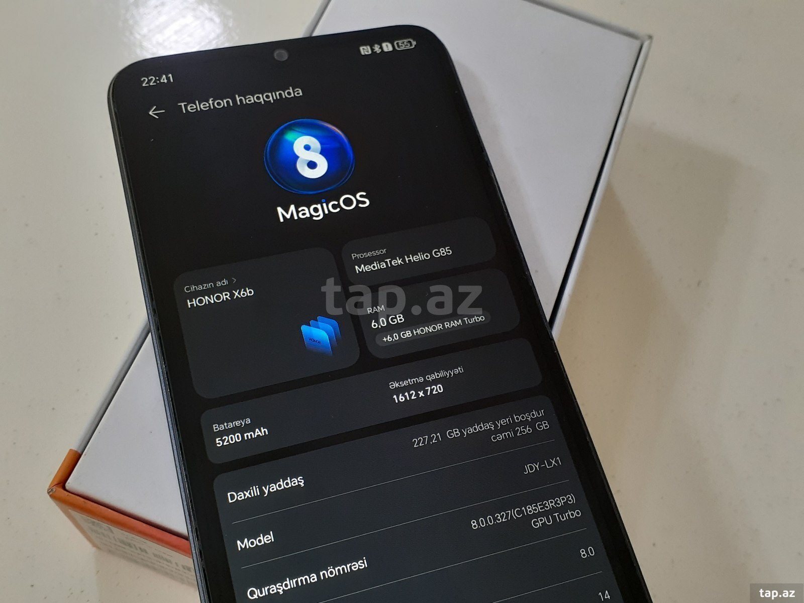 Honor X6b Ocean Cyan 256GB/6GB (8)
