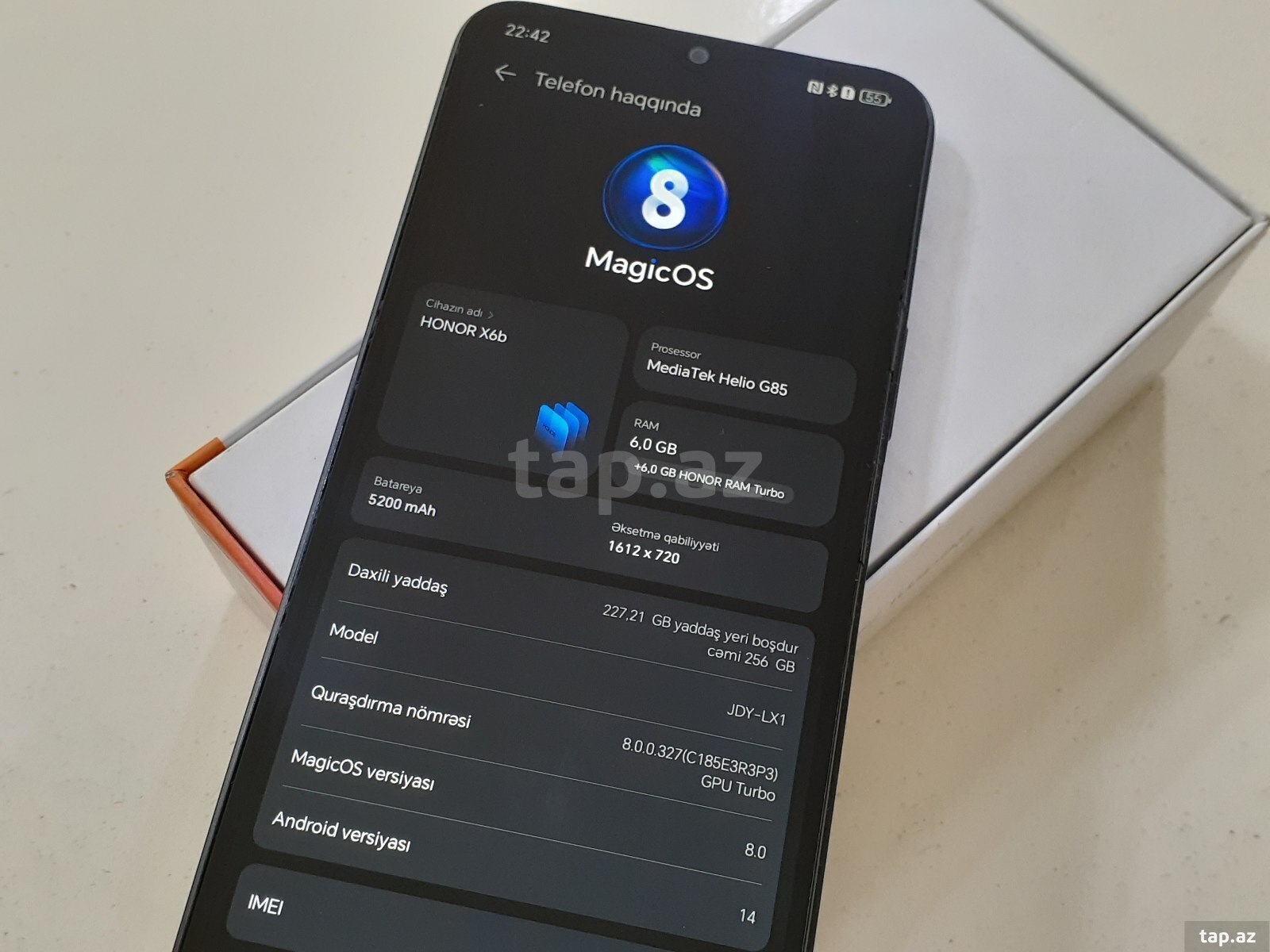 Honor X6b Ocean Cyan 256GB/6GB (10)