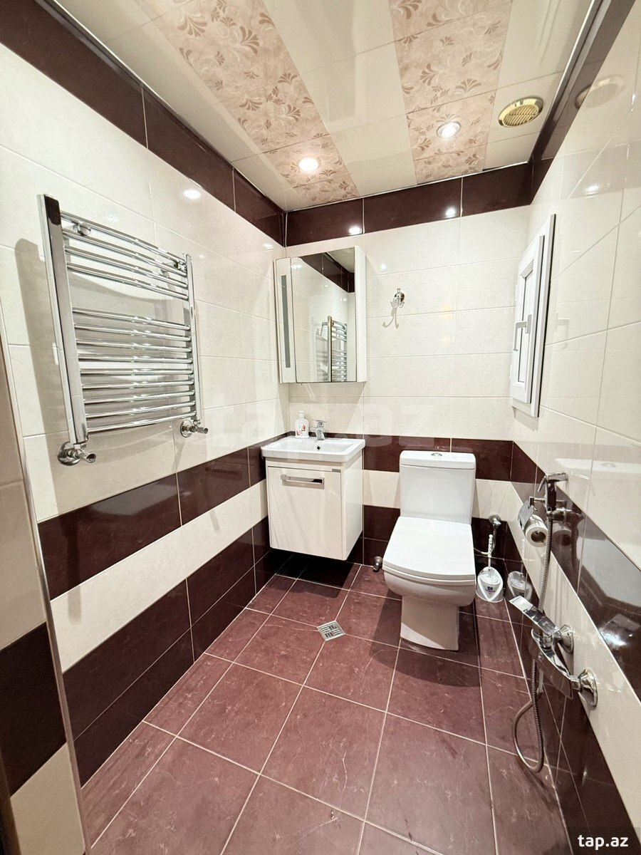 3-otaqlı yeni tikili, N.Nərimanov r., 135 m²
